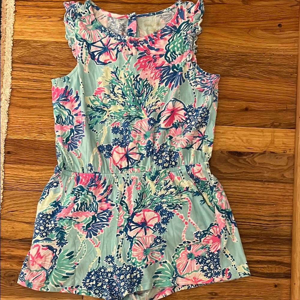Floral Kids Romper
